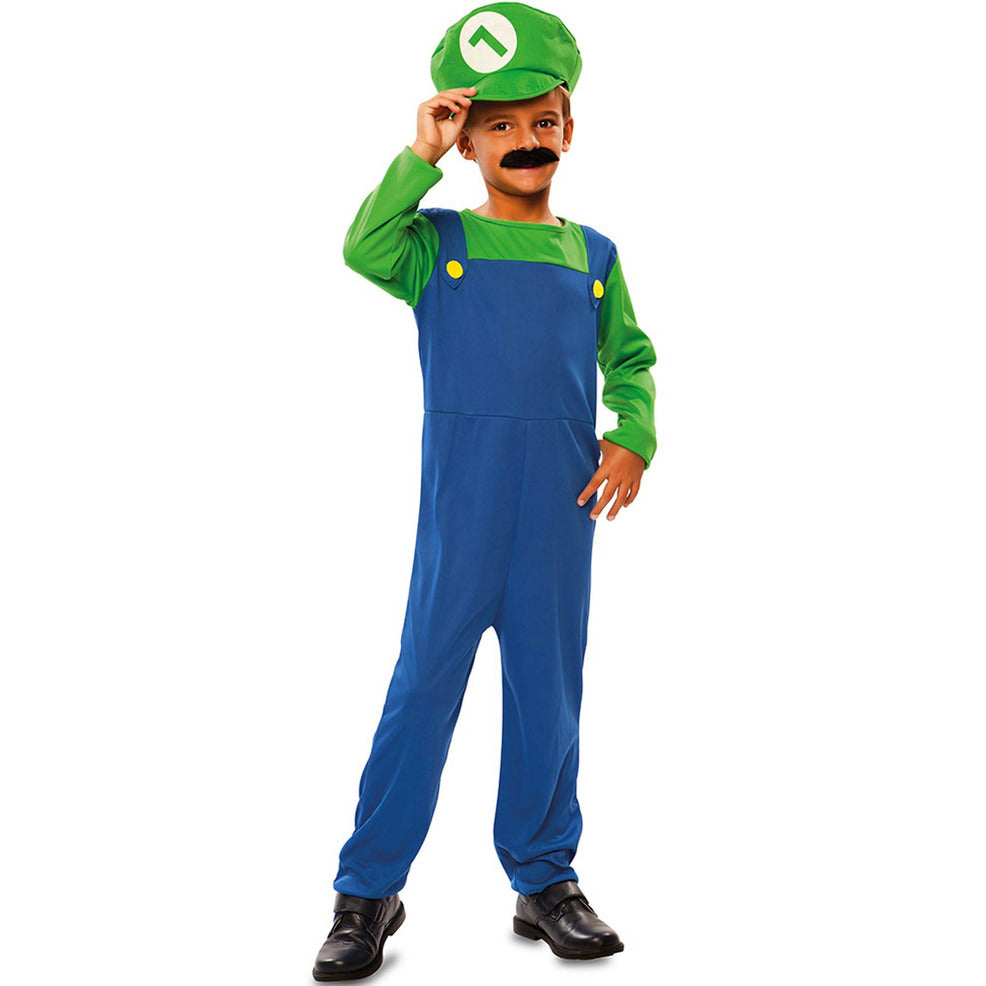 Disfraz de Super Luigi Videojuego para niño | Don Disfraz