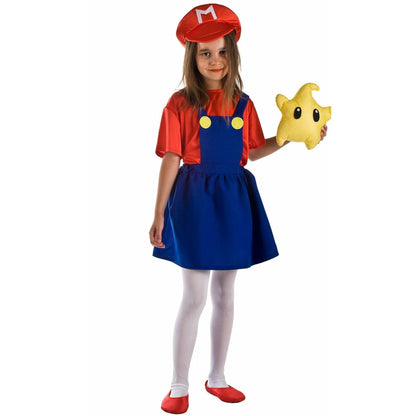 Disfraz de Super Mario Gorra para niña | Don Disfraz
