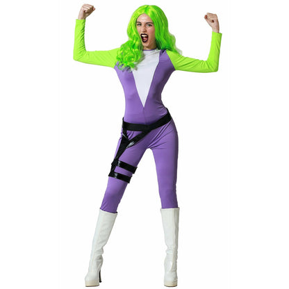 Disfraz de Superheroína Verde para mujer | Don Disfraz