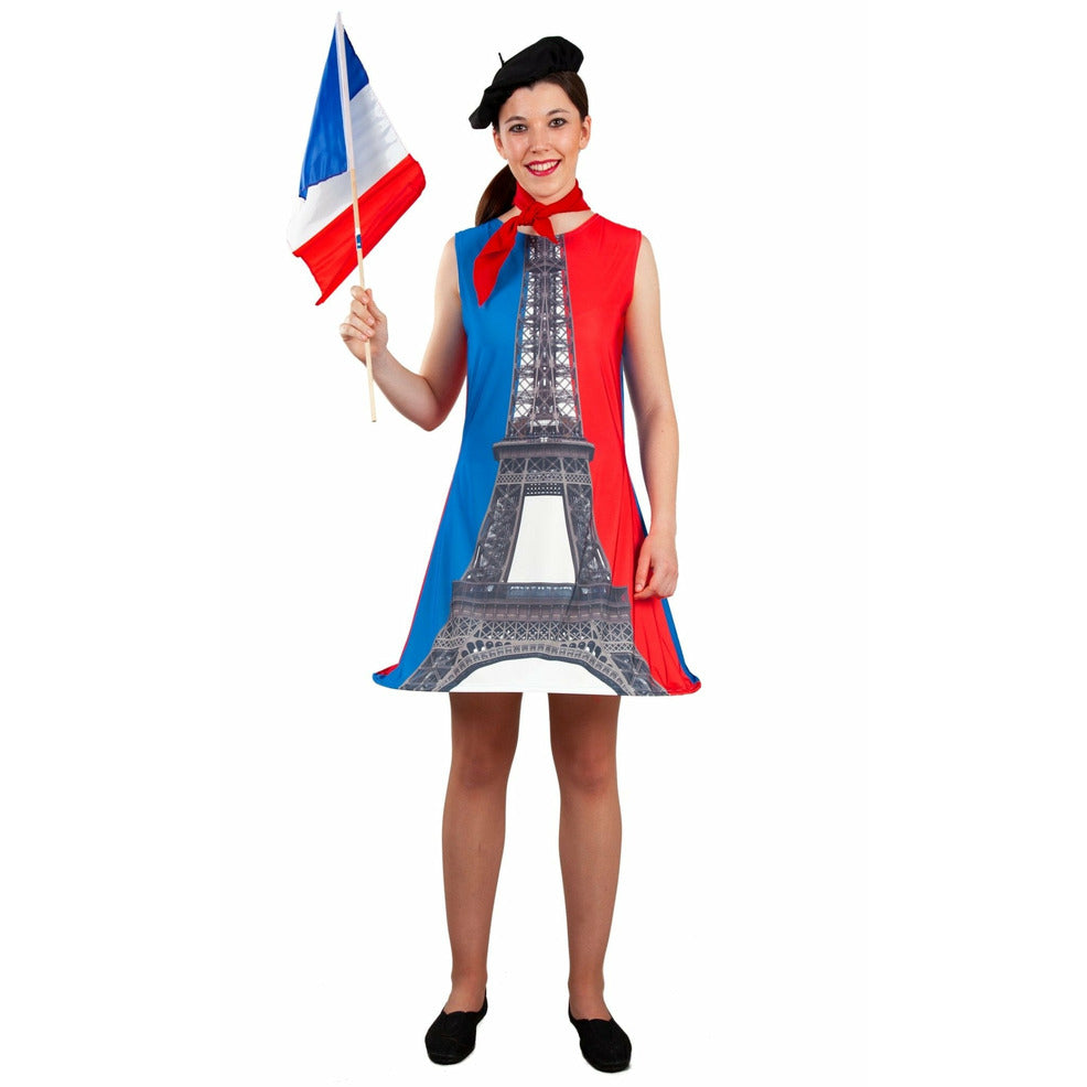 Disfraz de Torre Eiffel Vestido para mujer | Don Disfraz