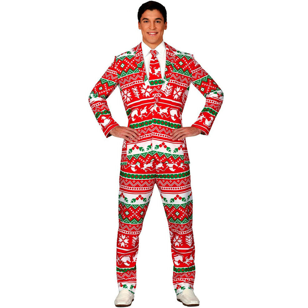 Disfraz de Traje Navideño para hombre | Don Disfraz