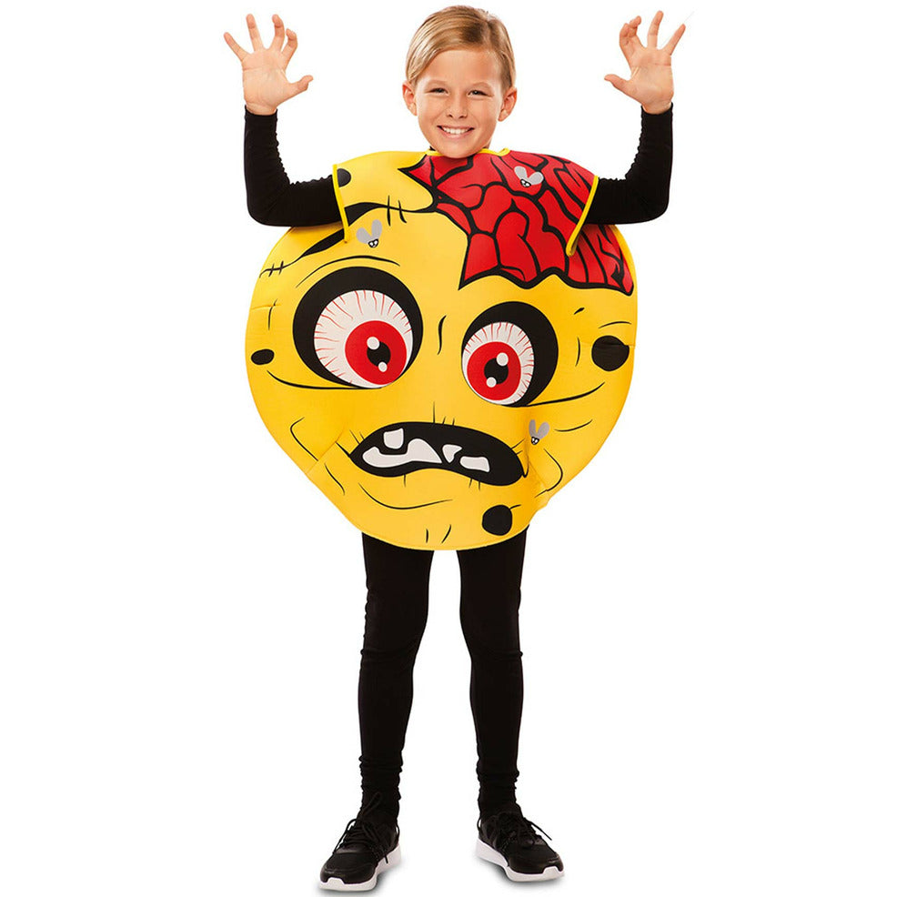 Disfraz de Zombie Emoticono infantil | Don Disfraz