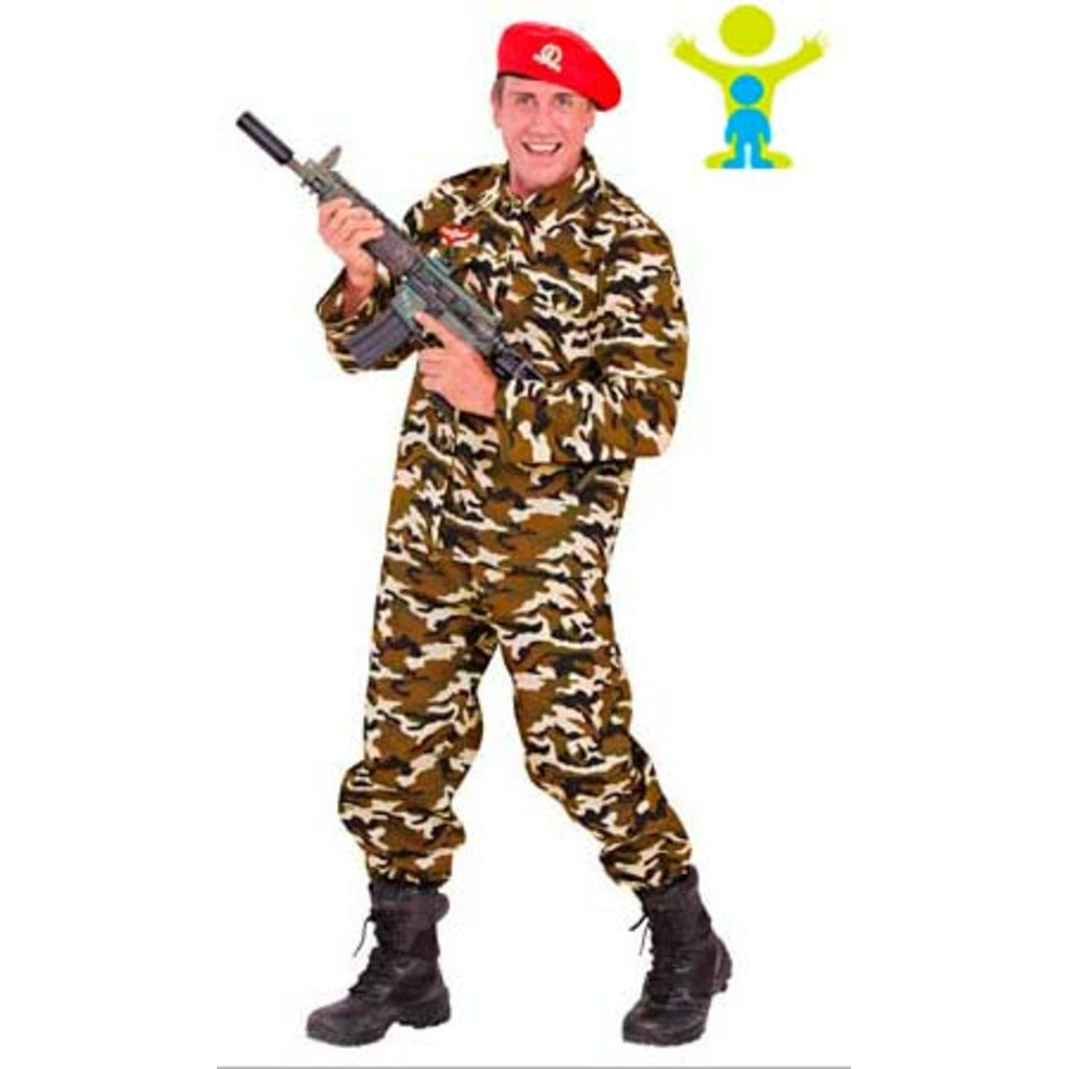 Disfraz de Militar Boina para adulto | Don Disfraz