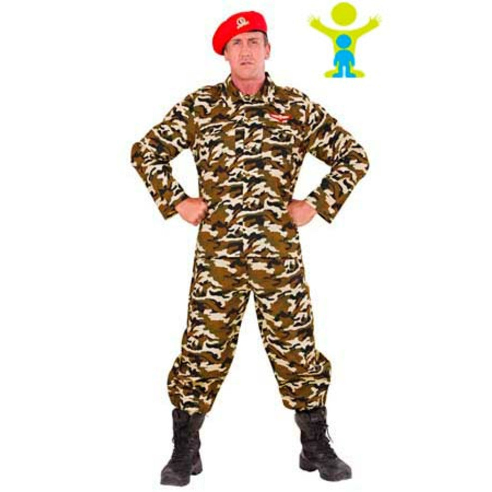 Disfraz de Militar Boina para adulto | Don Disfraz