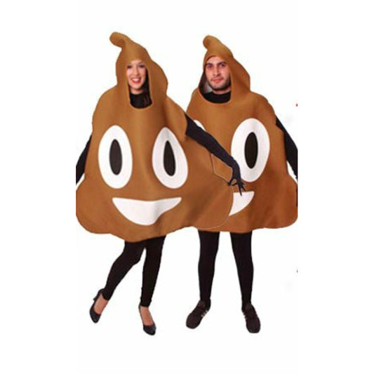 Disfraz de Emoticono Caca adulto | Don Disfraz