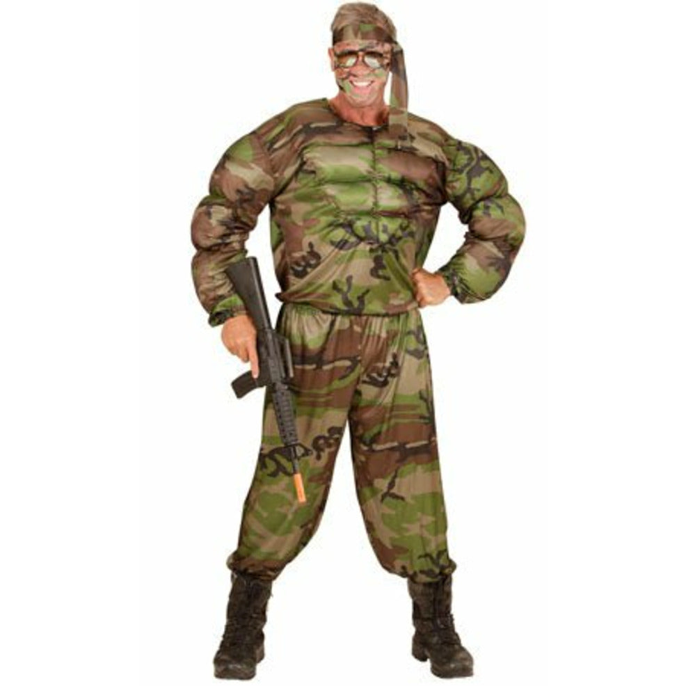 Disfraz de Soldado Musculoso para hombre | Don Disfraz