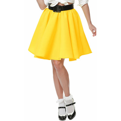 Falda de Rock Amarilla | Don Disfraz