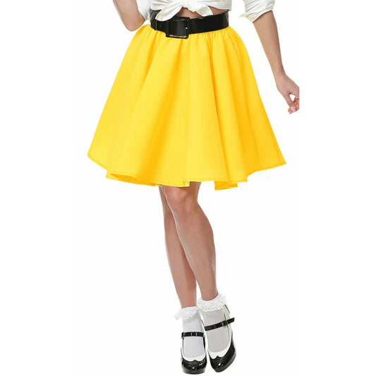Falda de Rock Amarilla | Don Disfraz