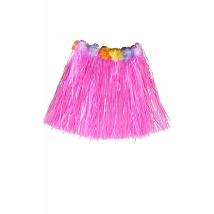 Falda Hawaiana Rosa para niños y niñas | Don Disfraz