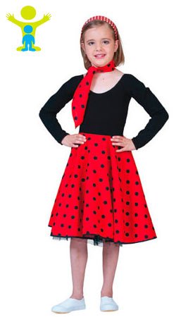 Girls 60s Skirt
