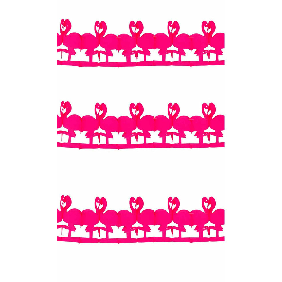 Guirnalda de Flamenco Fucsia | Don Disfraz