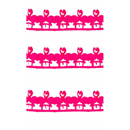 Guirnalda de Flamenco Fucsia | Don Disfraz