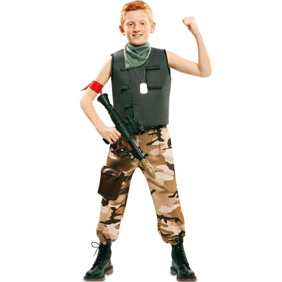 Disfraz de Militar Fortnite para niño | Don Disfraz