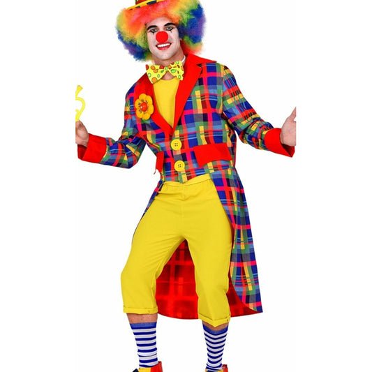 Frac de Payaso Multicolor para hombre | Don Disfraz