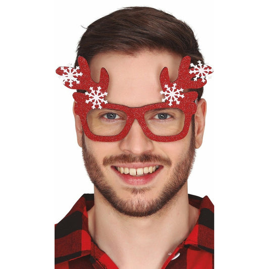 Gafas de Reno Rojas | Don Disfraz