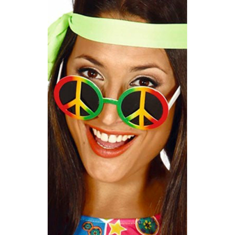 Gafas Hippie Multicolor | Don Disfraz