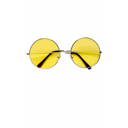 Gafas Redondas Amarillas Grandes | Don Disfraz