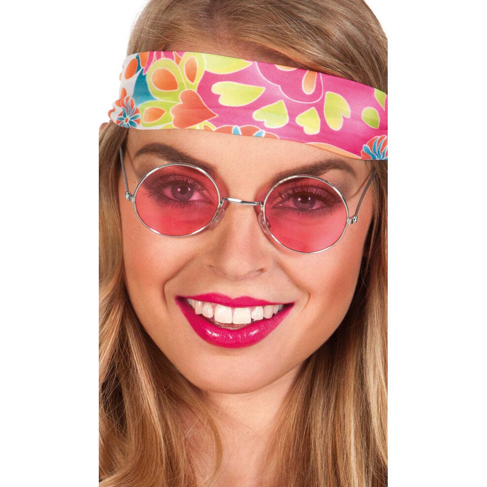 Gafas Redondas Rosas | Don Disfraz