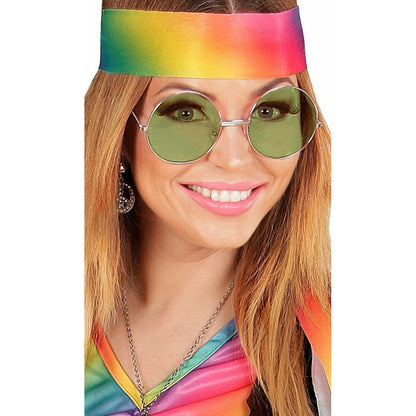 Gafas Redondas Verdes Grandes | Don Disfraz