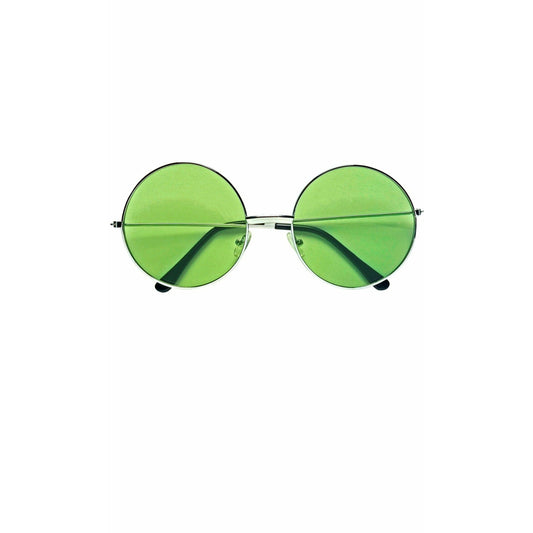 Gafas Redondas Verdes Grandes | Don Disfraz