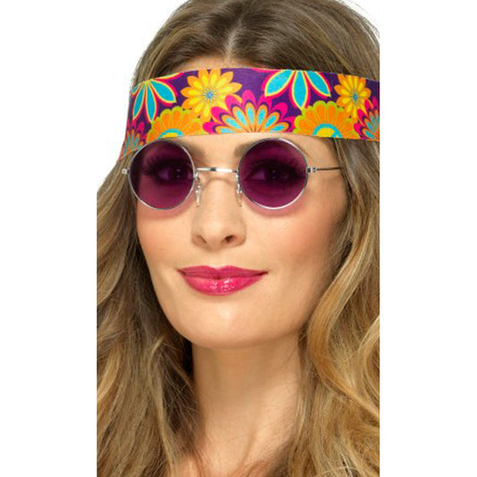 Gafas Redondas Violetas | Don Disfraz