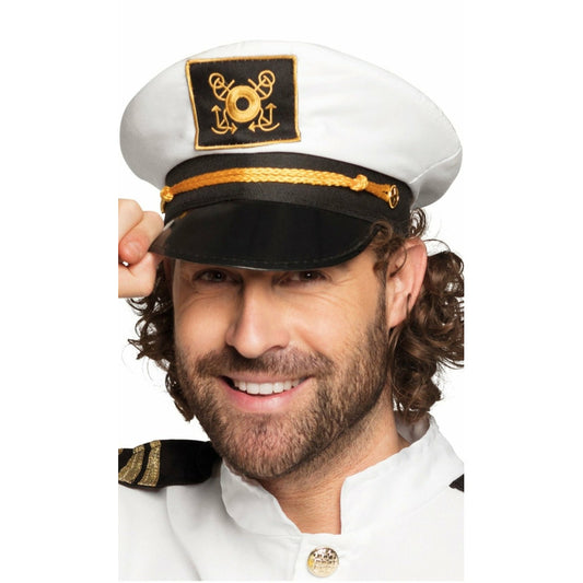 Gorra Capitán de la Marina Blanca | Don Disfraz