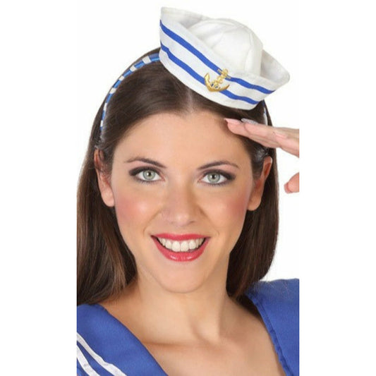 Gorra Chic Marinera con Ancla | Don Disfraz