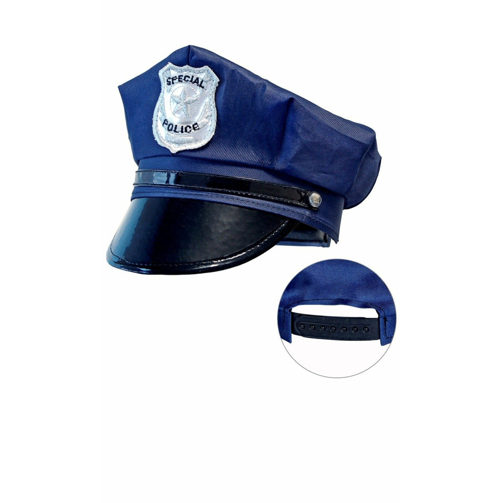 Gorra de Policía Azul infantil | Don Disfraz