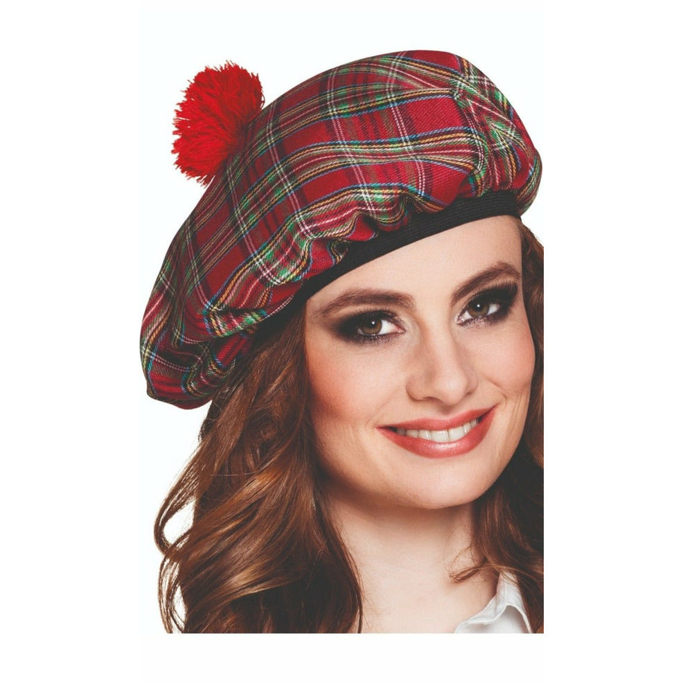 Gorra Escocesa Roja | Don Disfraz
