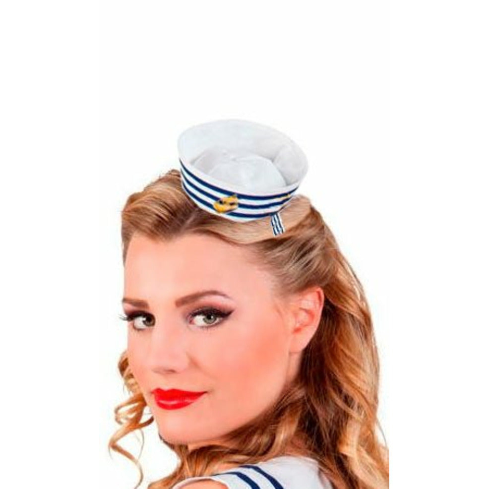 Gorra Chic  Marinera Rayas | Don Disfraz