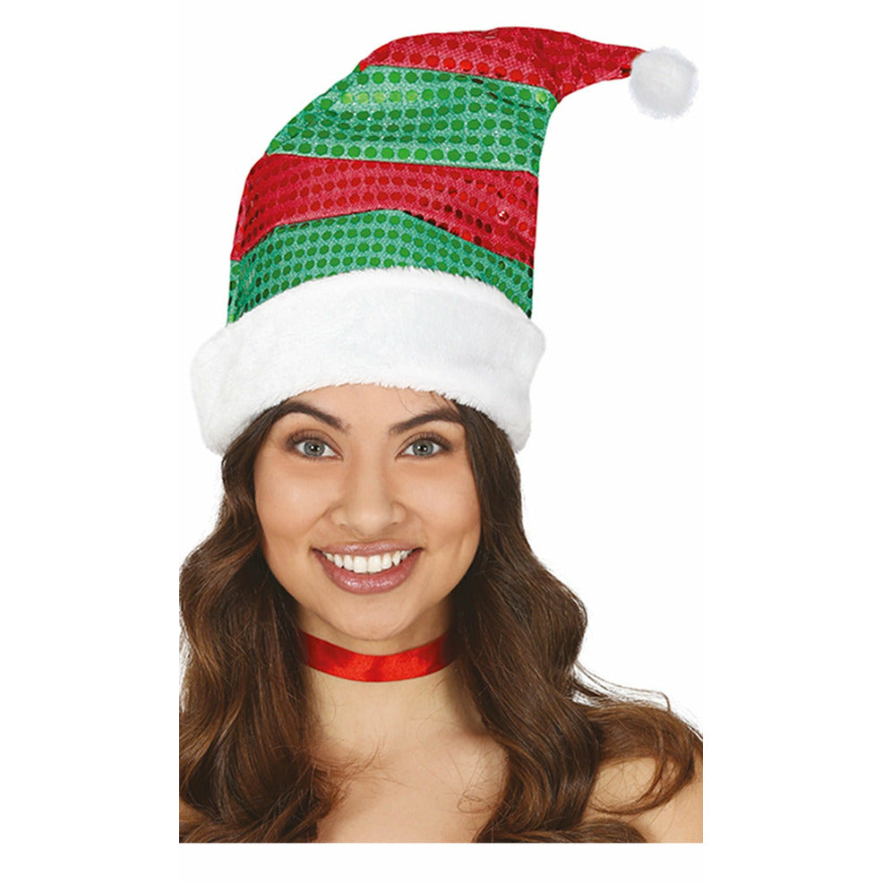 Gorro de Elfo Lentejuelas | Don Disfraz
