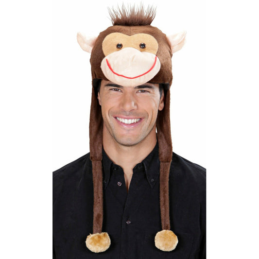 Gorro de Mono Marrón | Don Disfraz