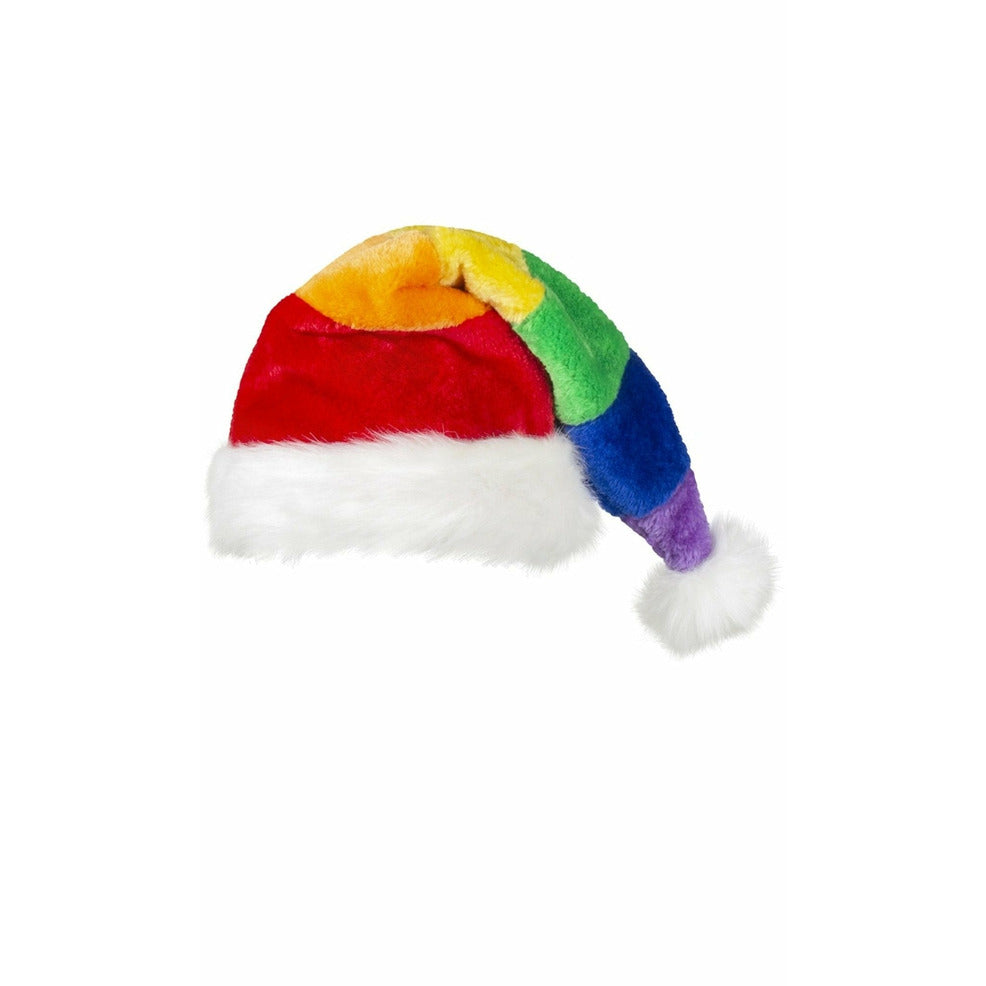 Gorro de Papá Noel Arcoíris | Don Disfraz