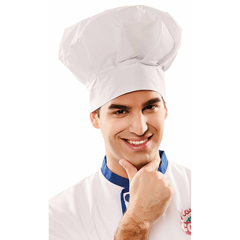 Gorro de Cocinero Blanco | Don Disfraz