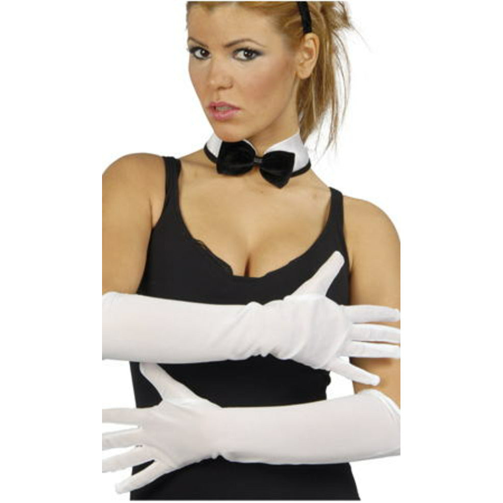 Guantes Largos Blancos | Don Disfraz