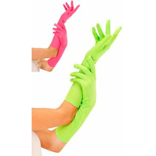 Guantes Largos Neón | Don Disfraz
