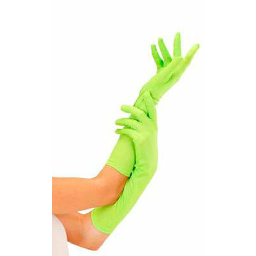 Guantes Largos Neón | Don Disfraz