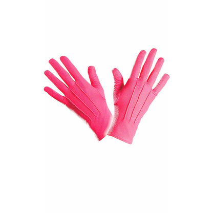 Guantes Cortos Rosas | Don Disfraz