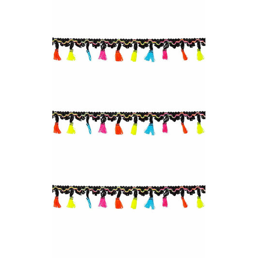 Guirnalda de Borlas Multicolor | Don Disfraz
