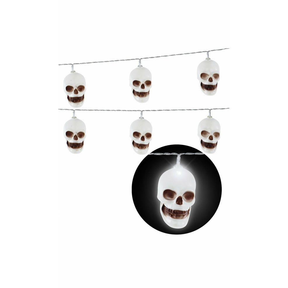 Guirnalda de Calaveras Luminosas | Don Disfraz