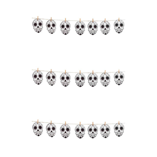Guirnalda de Catrín Skull | Don Disfraz