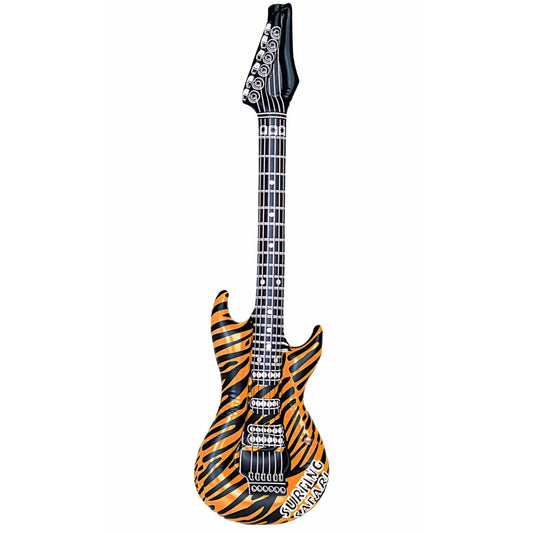 Guitarra Animal Print Hinchable | Don Disfraz