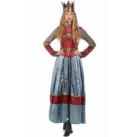 Disfraz de Reina Medieval Irina para mujer | Don Disfraz