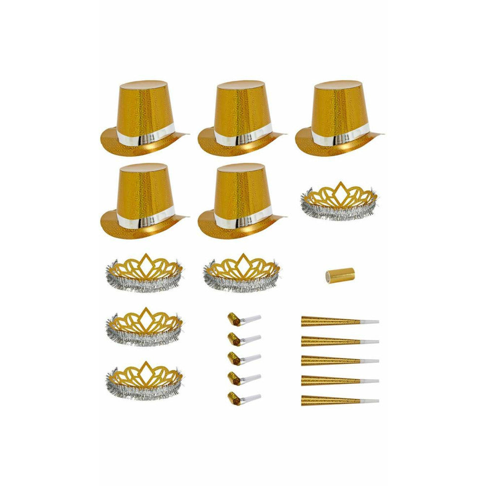 Kit Fiesta Dorado | Don Disfraz