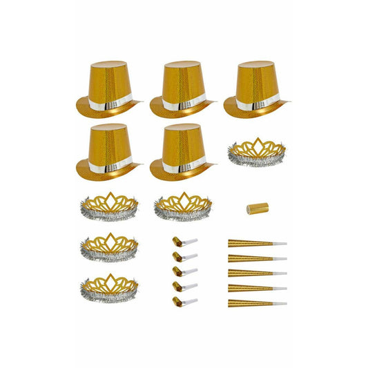 Kit Fiesta Dorado | Don Disfraz