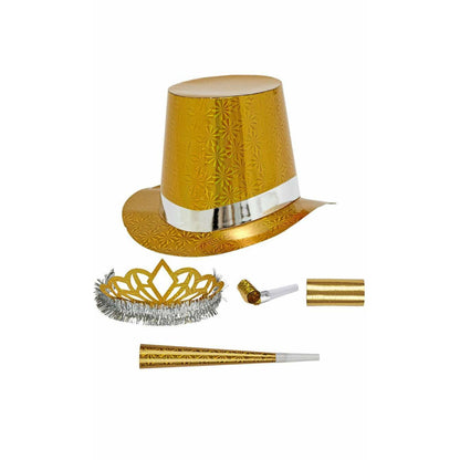 Kit Fiesta Dorado | Don Disfraz