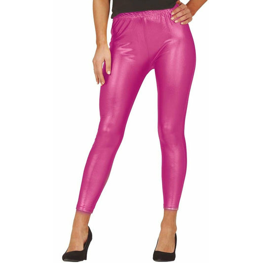 Leggings Fucsia Metalizados | Don Disfraz