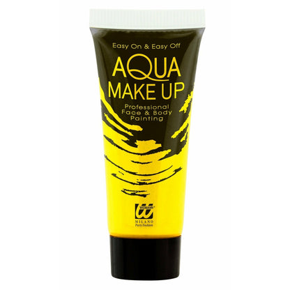Maquillaje Amarillo Neón | Don Disfraz
