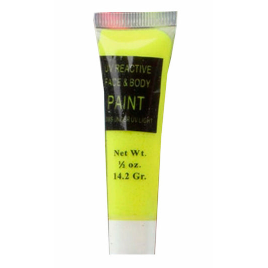 Maquillaje Amarillo Neón UV | Don Disfraz