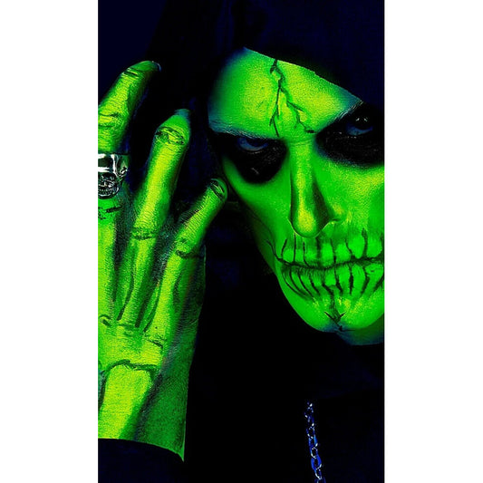 Maquillaje Verde Neón | Don Disfraz